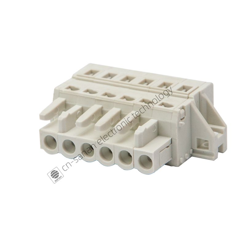 DIN Rail Panle Mounting Khối thiết bị đầu cuối có thể cắm