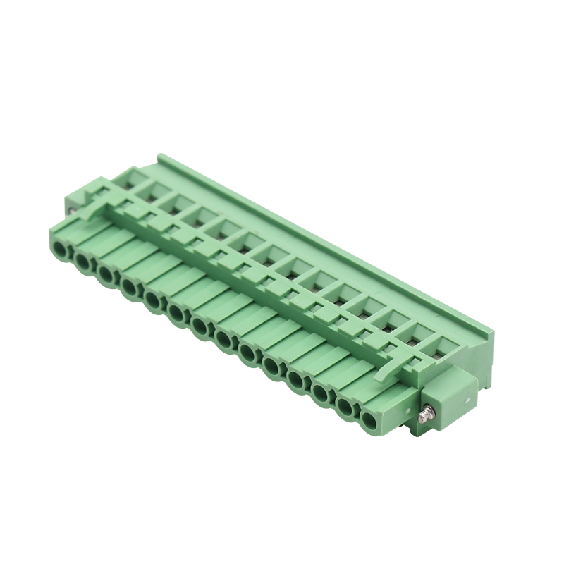 Khối thiết bị đầu cuối PCB 5.08MM màu xanh lá cây dành cho nữ